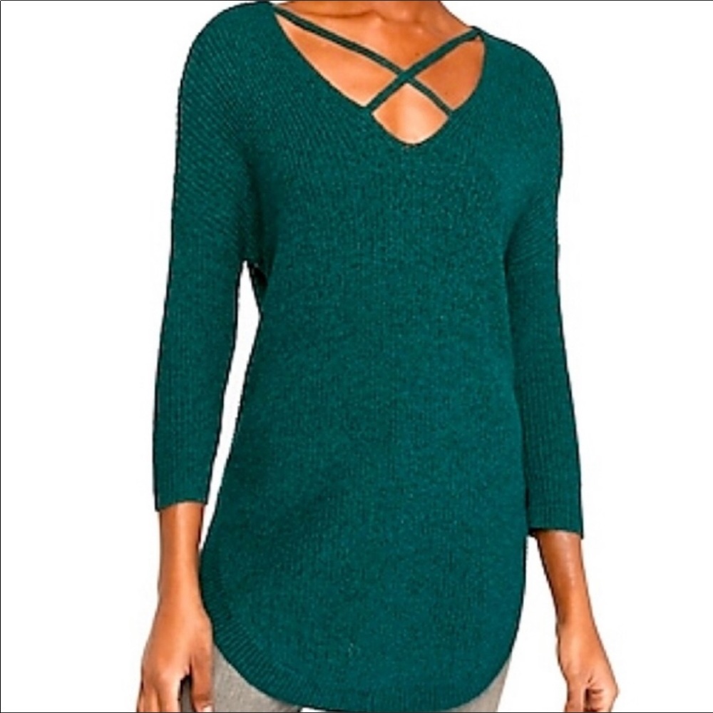 NWT Hunter Green Sweater